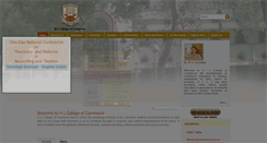 Desktop Screenshot of hlcollege.edu