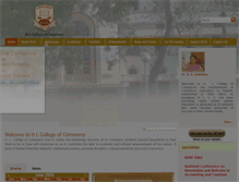 Tablet Screenshot of hlcollege.edu